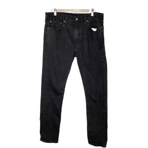 Levi's Mens Black 512s Tapered, 36 Waist/ 30 Leg